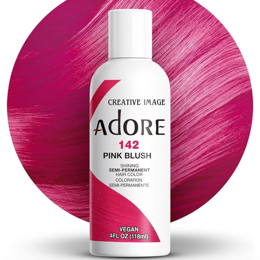 Adore Semi-Permanent Pink Hair Dye